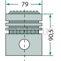 Classic Parts Kolben