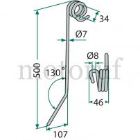 Landtechnik Striegelzinken