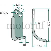 Garten und Forst Bogenmesser