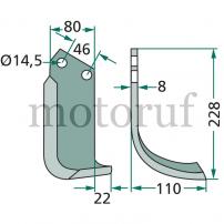 Garten und Forst Bogenmesser