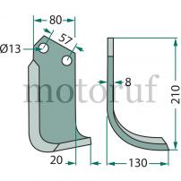 Garten und Forst Bogenmesser