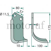 Garten und Forst Bogenmesser