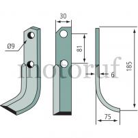 Garten und Forst Bogenmesser