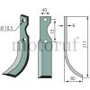 Garten und Forst Fräsen Messer Gartengeräte Ersatzteile Eurosystems