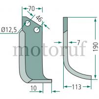 Garten und Forst Bogenmesser