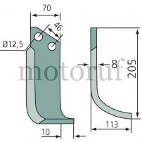 Garten und Forst Bogenmesser