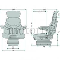 Landtechnik Sitz Maximo Professional