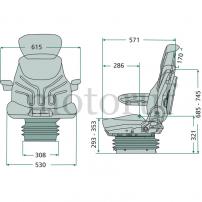 Landtechnik Sitz Maximo Comfort
