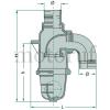 Landtechnik Original GRANIT Ersatzteile für Güllewagen Syphon-Abscheider Art. 0240 (24)