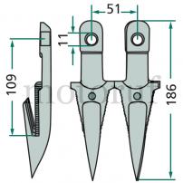 Landtechnik Doppelfinger