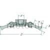 Werkzeug Kegelform-Stahldrahtrundbürste 0,5mm, Ø 115mm