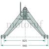 Landtechnik Original GRANIT Anbaugeräte für Fronthydraulik Schlepperdreieck Kat. 2