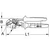 Werkzeug KS TOOLS Installations,- Montage- und Spannwerkzeuge Wasserpumpenzange