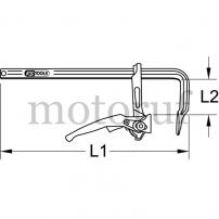 Werkzeug Ganzstahl-Schnellspann-Hebel-Schraubzwinge, 120-250mm