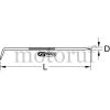 Werkzeug Anreißnadel, 190mm