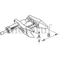 Werkzeug Universal-Kugelgelenk-Ausdrücker, 36mm
