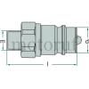 Landtechnik KS UDK 12L (M18x1,5) DN12-BG3