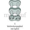 Werkzeug REXNORD Rollenketten und Zubehör Amerikanische Bauart, H-Serie Verbindungsglieder für Zweifach-Rollenketten, Amerikanische Bauart nach ISO R 606, H-Serie