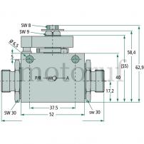 Landtechnik Hubbegrenzer HBV-12L (M18x1.5)