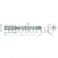 Werkzeug Handgewindebohrer-Satz DIN5157 HSS-G