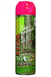 Garten Fluo Marker - Leucht-Pinkrosa