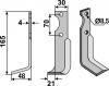 Garten Hackmesser p.f.Agria