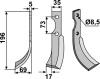 Garten Fräsmesser p.f. Eurosystem