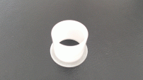 White FLANSCHLAGERBUCHSE.63X.695X.60