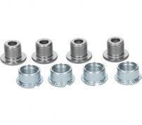 Shimano Kettenblattschrauben (M8 x 7 4 Stück.) & Muttern