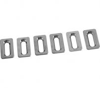 Shimano Cleat Washer (Silver / 6 pcs.)