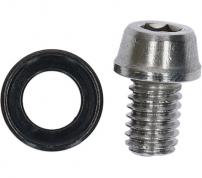 Shimano Cable fixing screw and plate