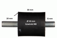 AS-Motor (neu) Gummielement mit wei?