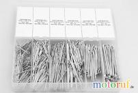 Garten Sortiment Splinte, 555 Stück