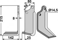 Poulan / Weed Eater Winkelmesser 215x142 LS für Ma
