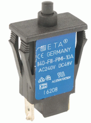 SCHALTER 1140-F111-P1M1-10A