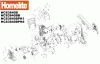 Homelite Benzin HCS3840B Ersatzteile Seite 1