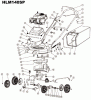 Homelite HLM140SP Ersatzteile Seite 1
