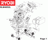 Ryobi Akku RLM4852L Ersatzteile Seite 1