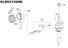 Ryobi Benzin RLM5219SME Ersatzteile Kurbelwelle
