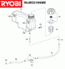 Ryobi Benzin RLM5219SME Ersatzteile Tank