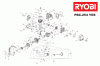 Ryobi Benzin PBC254YES Ersatzteile Seite 2