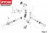 Ryobi Benzin RBC430SESC Ersatzteile Seite 2