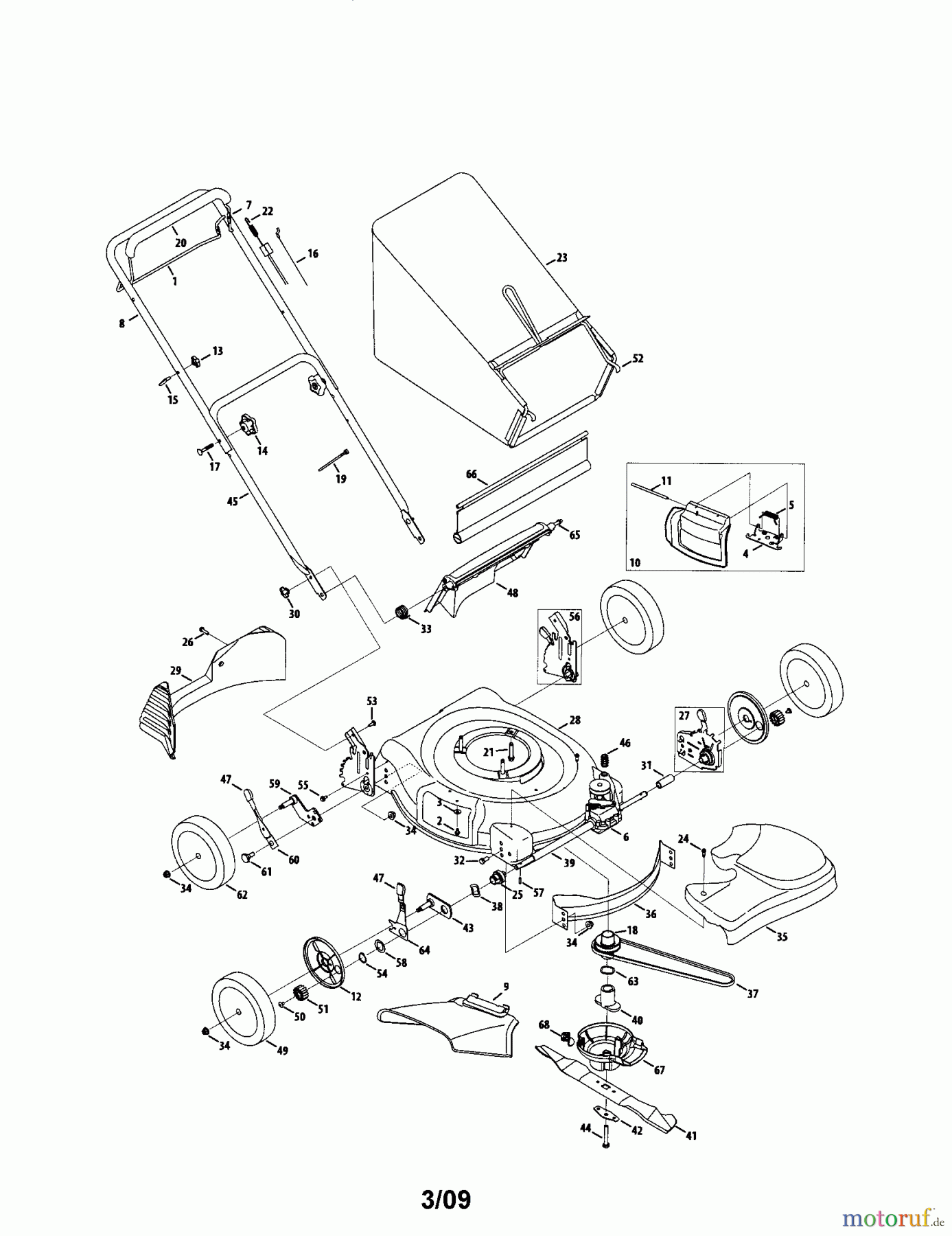 Craftsman Rasenmäher 247376830, 247.376830