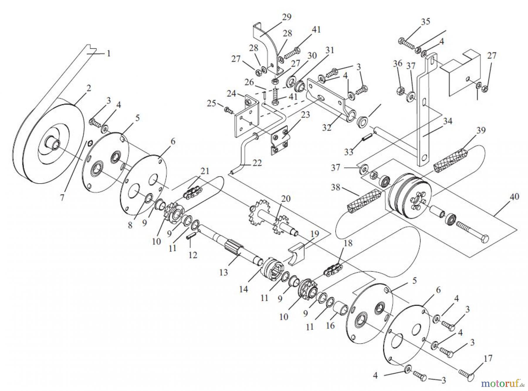  Tielbürger Wiesenmäher t70 Getriebe