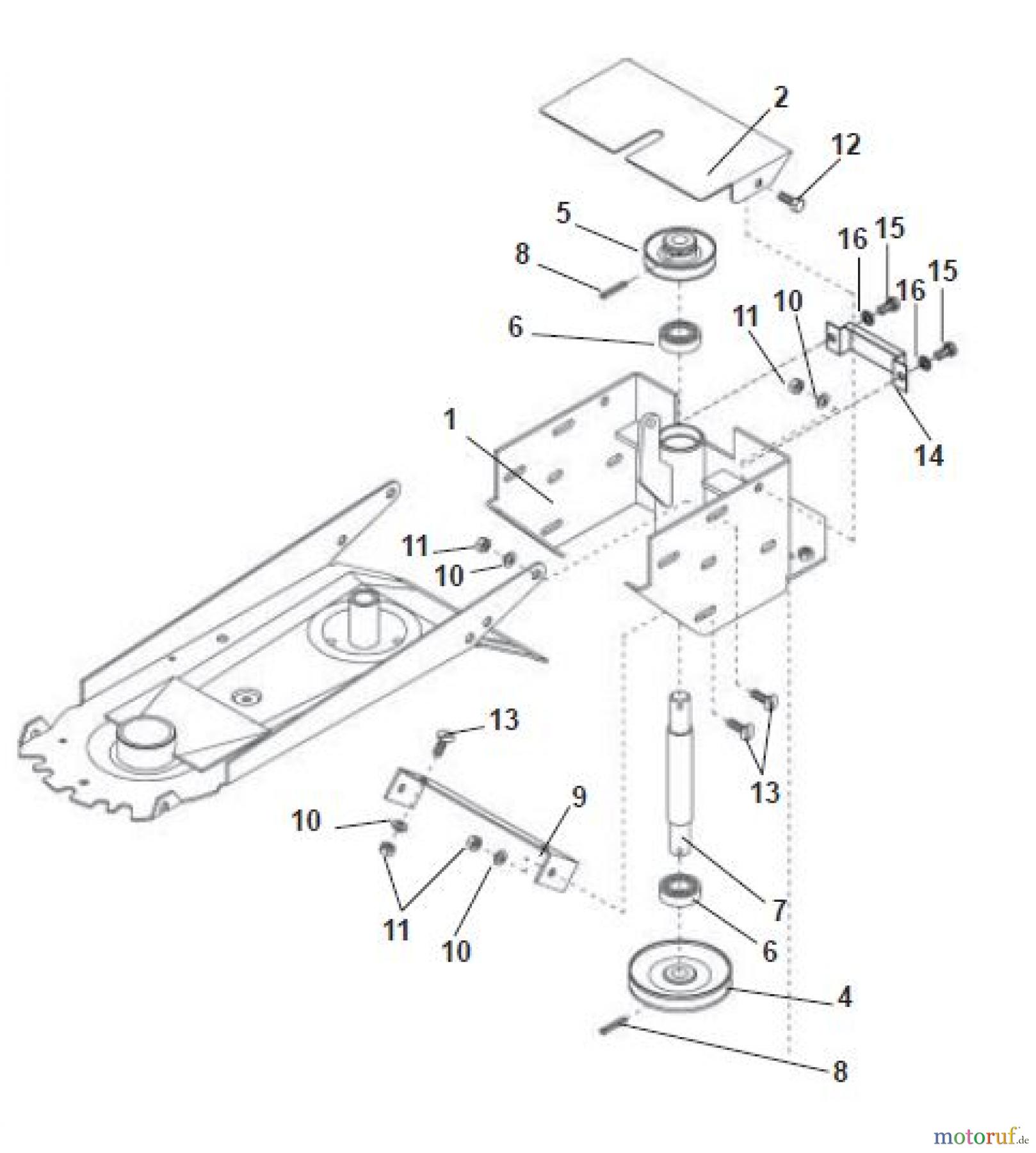 Tielbürger Rasentraktor Zubehör tk522 AN-516-001 Seite 1