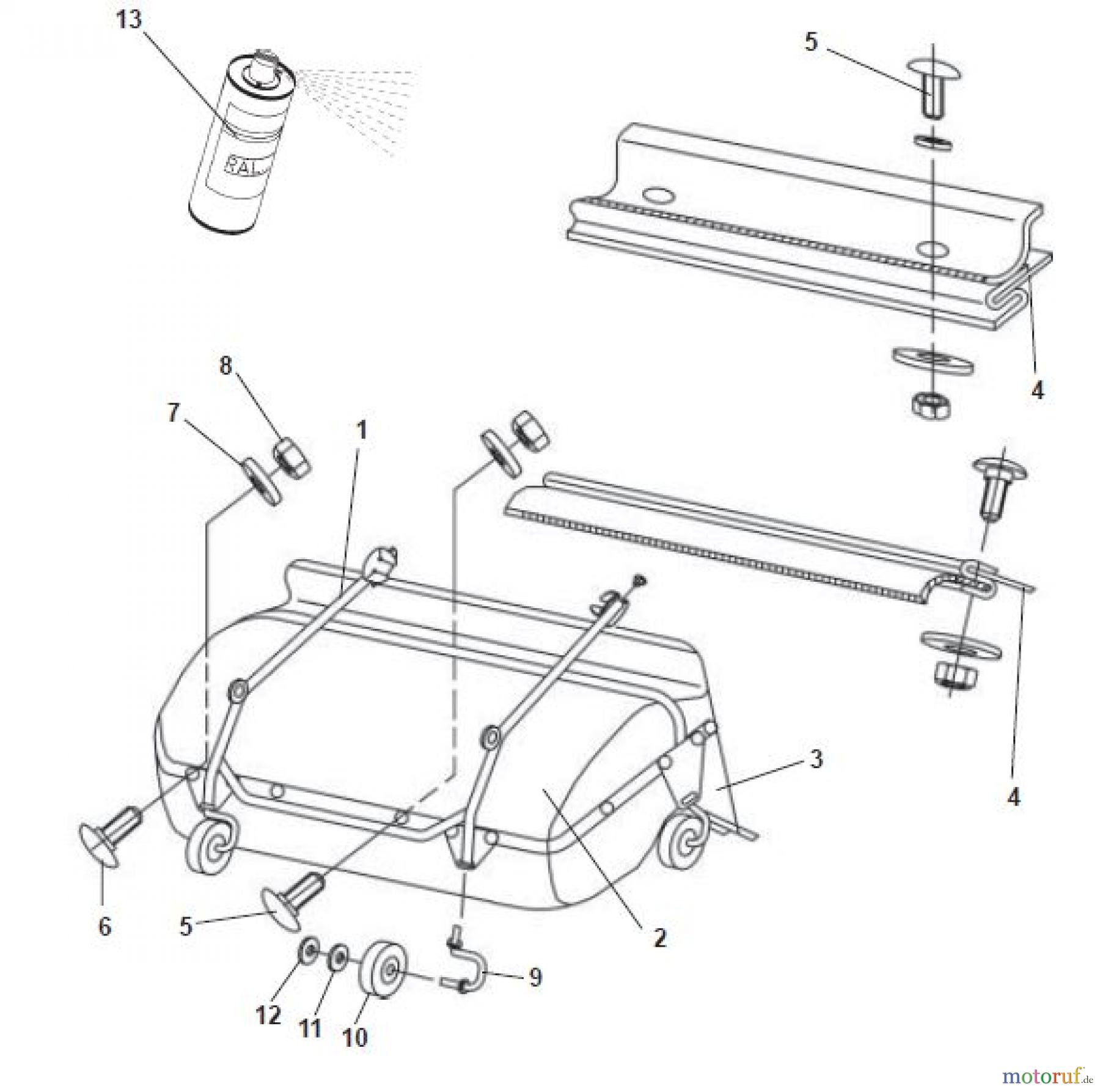 Tielbürger Rasentraktor Zubehör tk522 AN-516-001 Seite 5