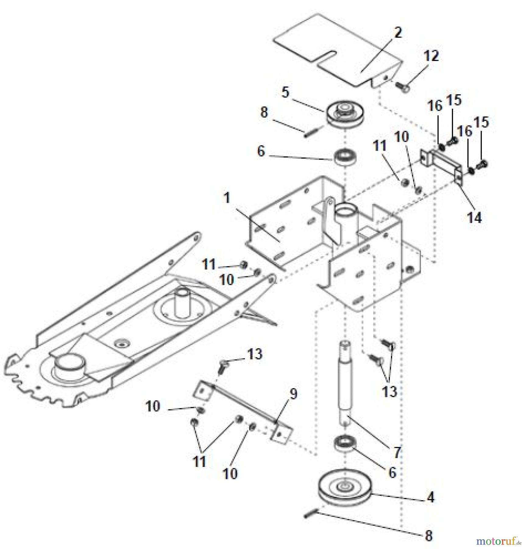 Tielbürger Rasentraktor Zubehör tk522 AN-519-001 Seite 1