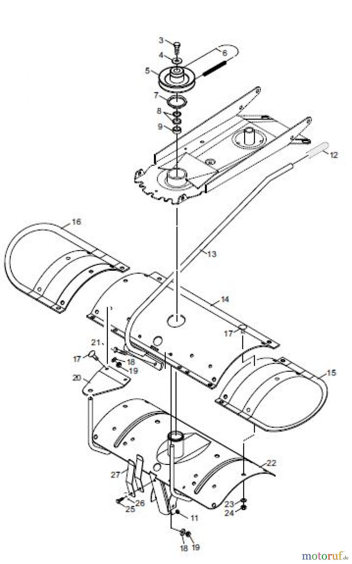 Tielbürger Rasentraktor Zubehör tk522 AN-519-001 Seite 2