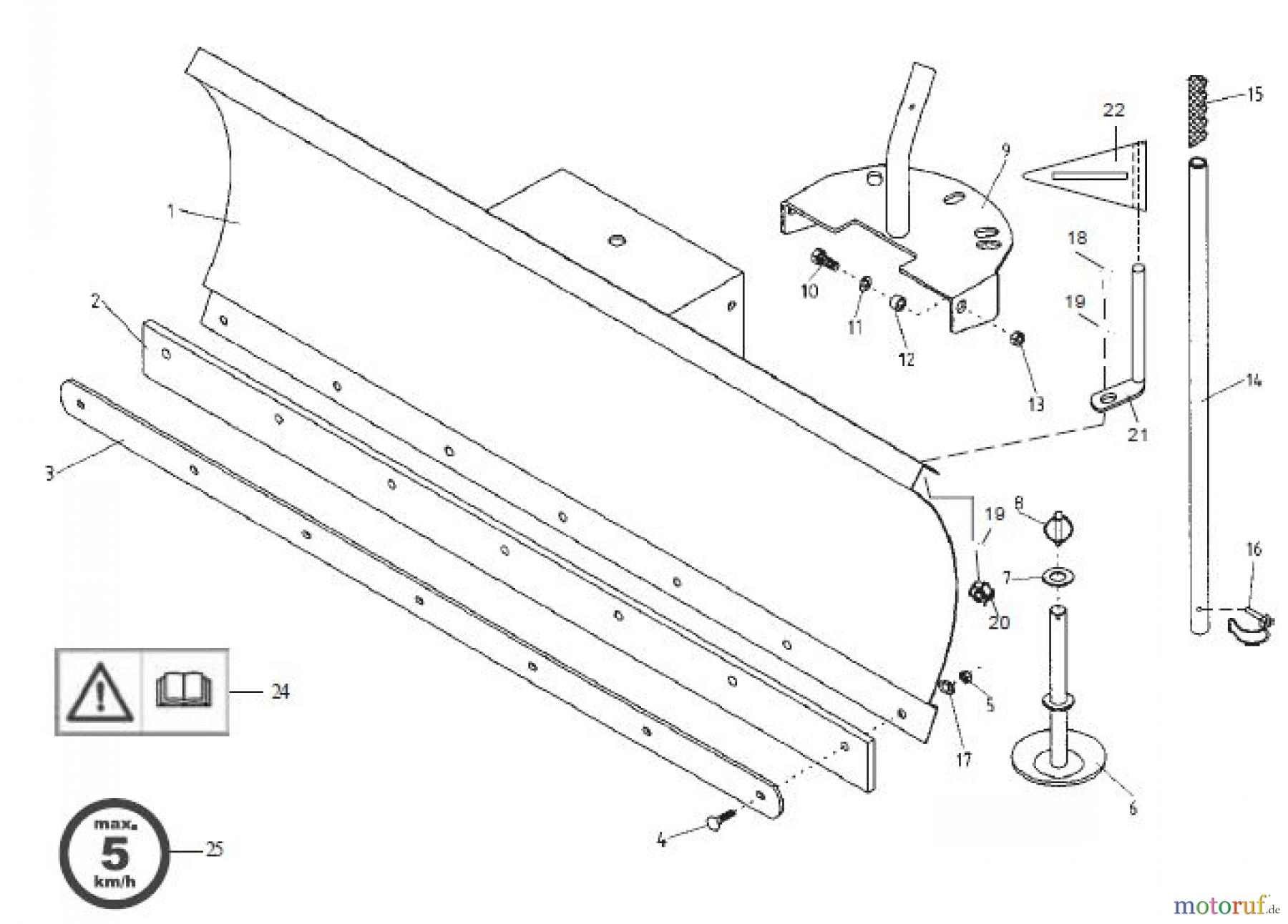 Tielbürger Rasentraktor Zubehör AE-008-001TS Seite 1