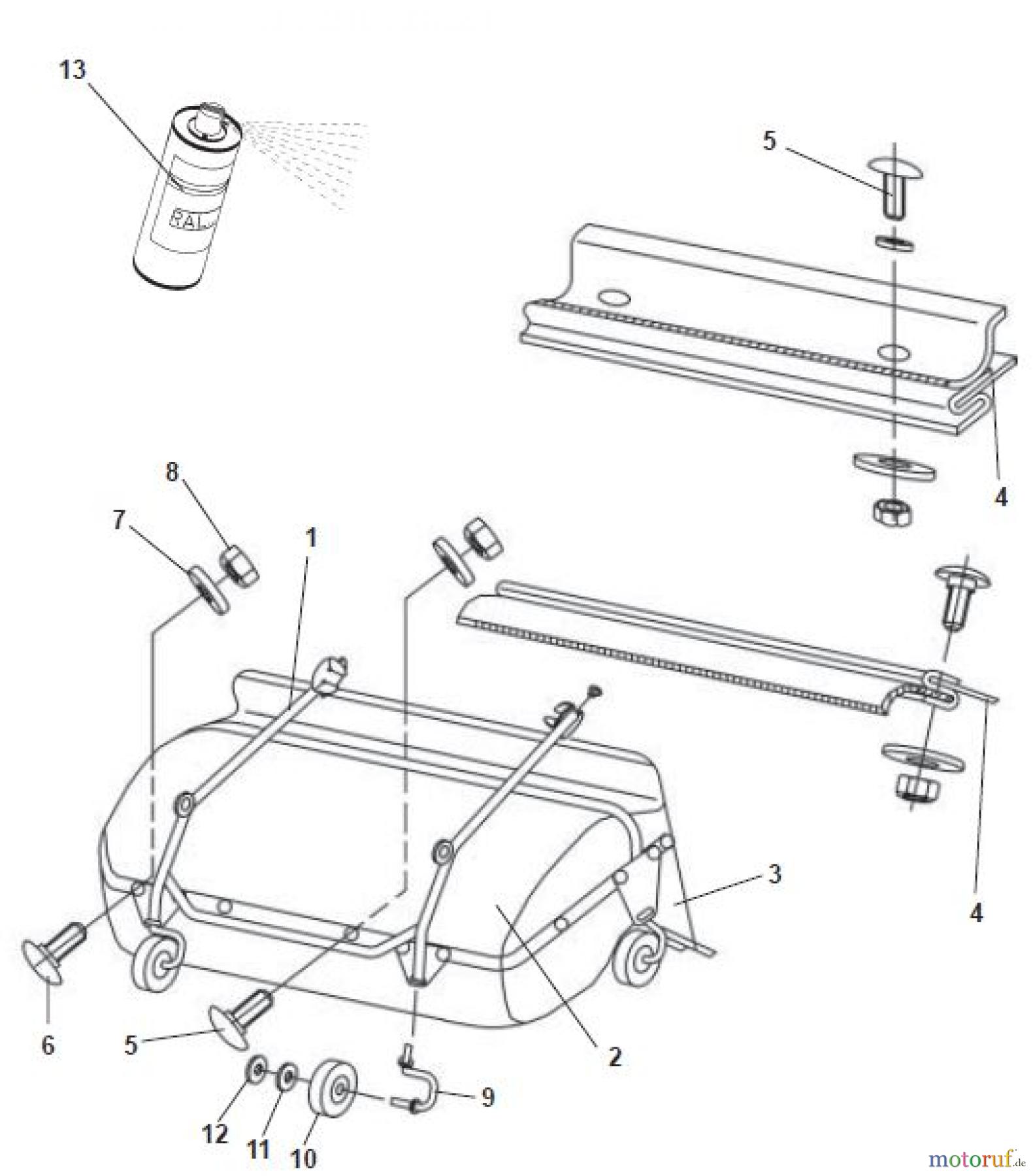 Tielbürger Rasentraktor Zubehör tk520 Seite 6